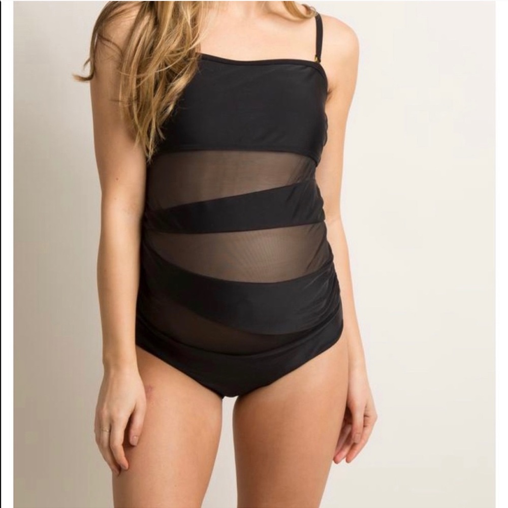 Black Maternity Bathing suit